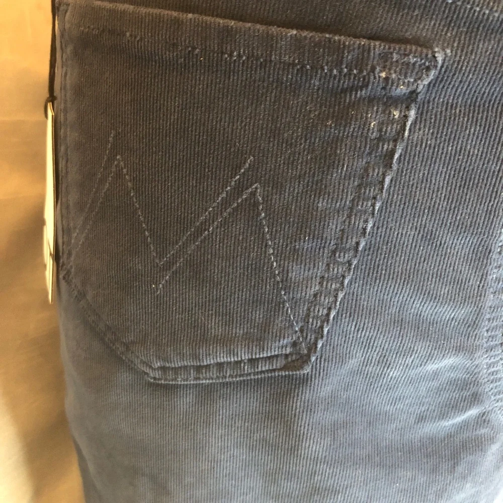 Mother corduroy skirt. Size 27. Steel blue - Picture 10 of 13